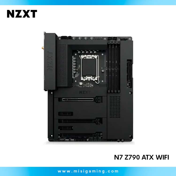 Motherboard Nzxt N7 Z790 ATX WiFi 6E - Bluetooth - Black