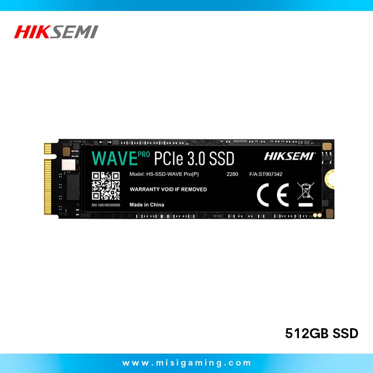 Almacenamiento Hiksemi Wave 512Gb Ssd - M.2 - Nvme