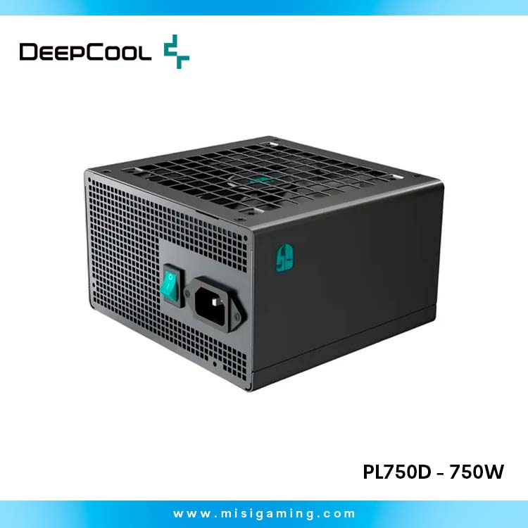 FUENTE DE PODER DEEPCOOL PL750D - 750W - 80 PLUS BRONZE - Atx 3.1 - PciE 5.1