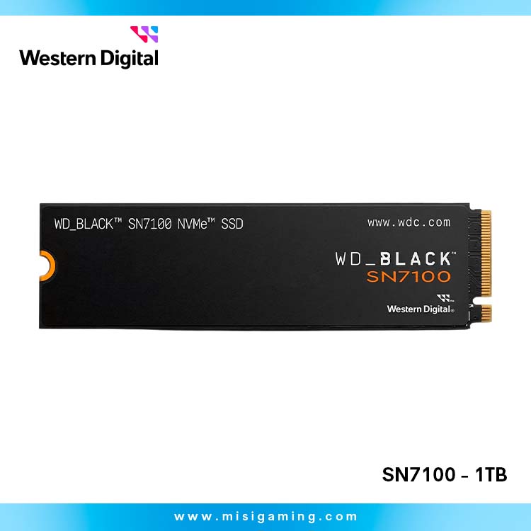 SSD Western Digital Black SN7100 - 1Tb - 7250Mb NVMe M.2