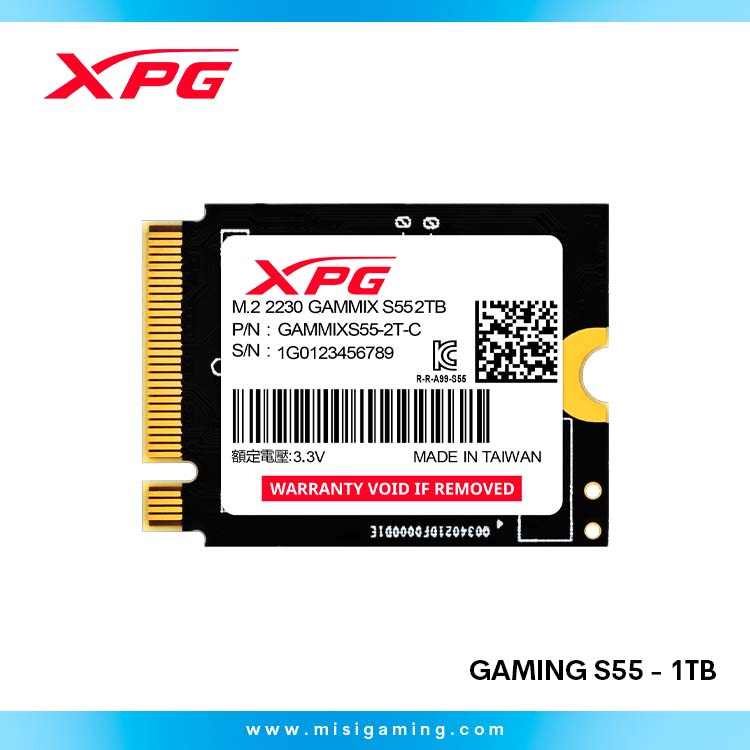 Almacenamiento Xpg Gaming S55 - 1Tb - Ssd Nvme