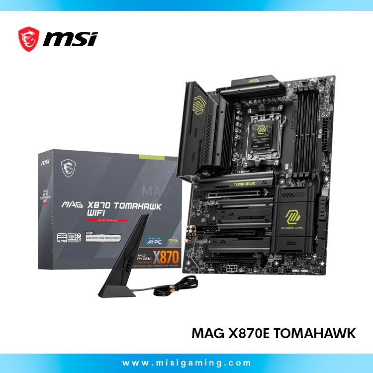 Motherboard Msi Mag X870E Tomahawk - AM5 Series - Ddr5 - Wifi - BT