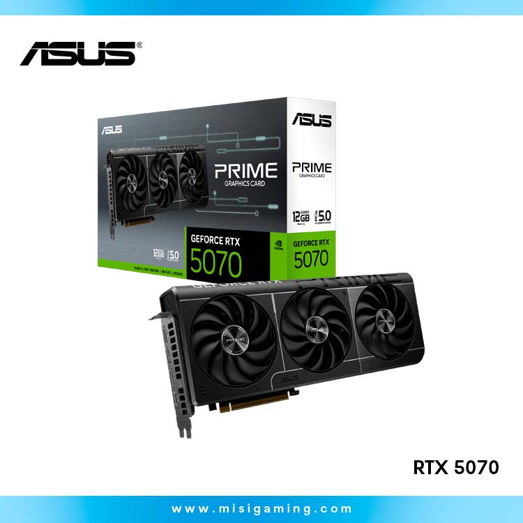 Tarjeta De Video Asus Prime Rtx 5070 - 12Gb Gddr7 - PCIe 5.0
