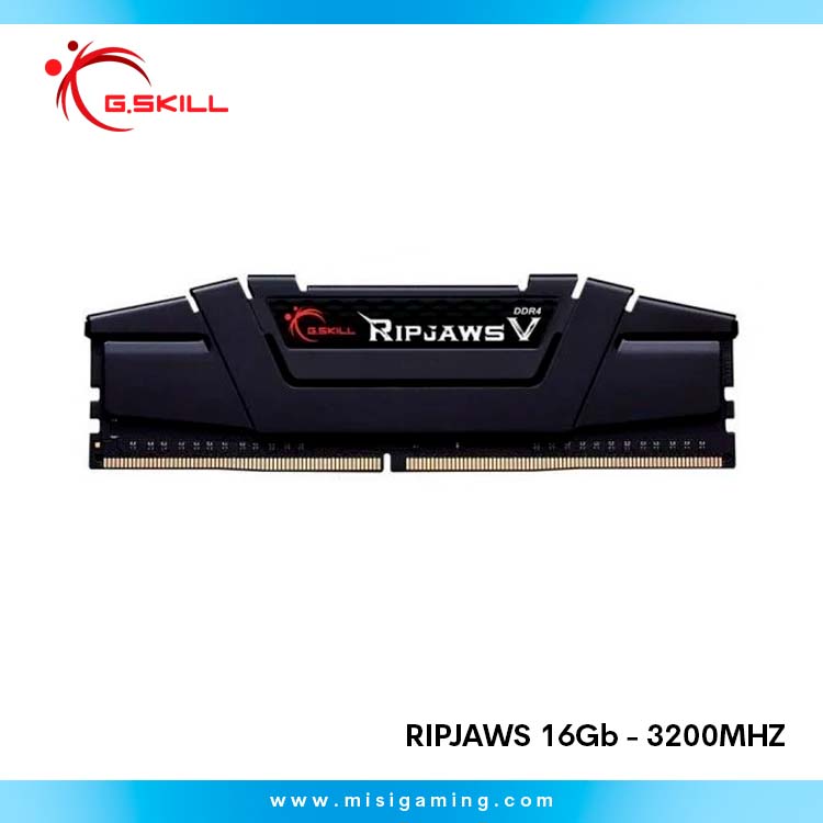Memoria Ram G.Skill Ripjaws 16Gb - 3200Mhz - CL16 - Ddr4 - Black