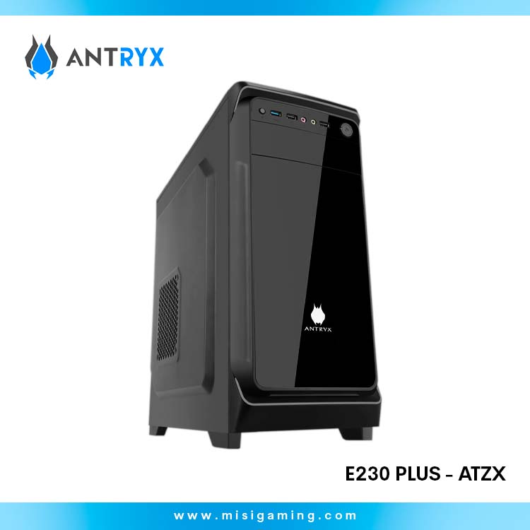 Case Antryx E230 Plus - Atx - Con Fuente 450W - Black