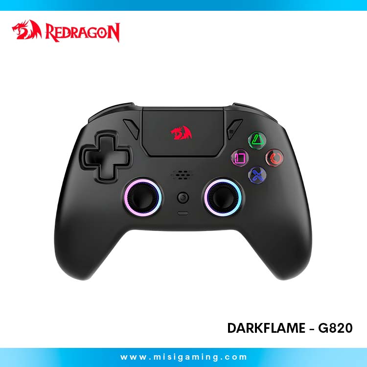 Mando Redragon Darkflame G820 Wireless Black