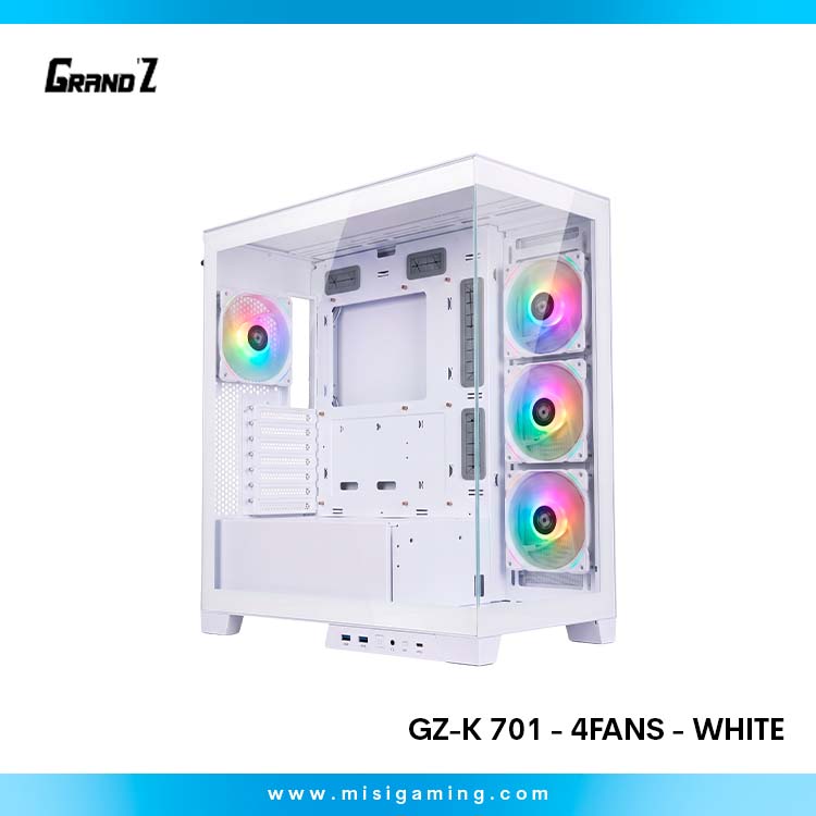 Case GrandZ Gz-K 701 - 4Fans - White