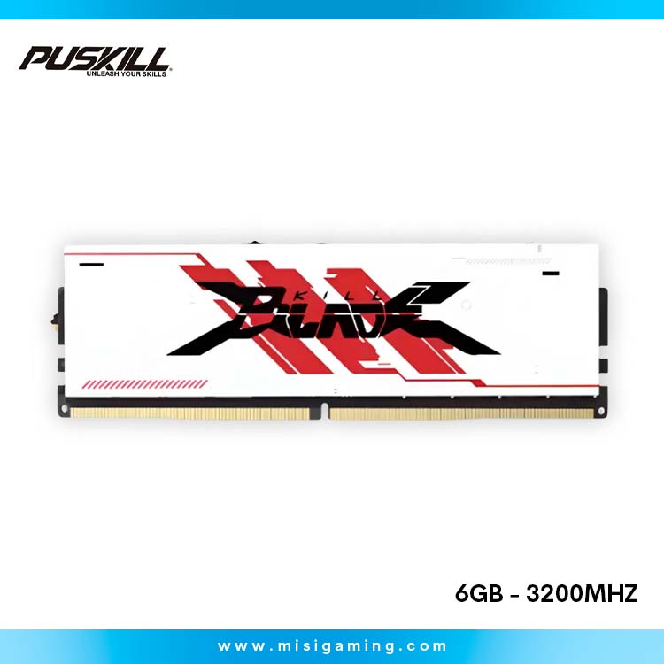 Memoria Ram Puskill 16Gb - 3200Mhz - Ddr4 - White