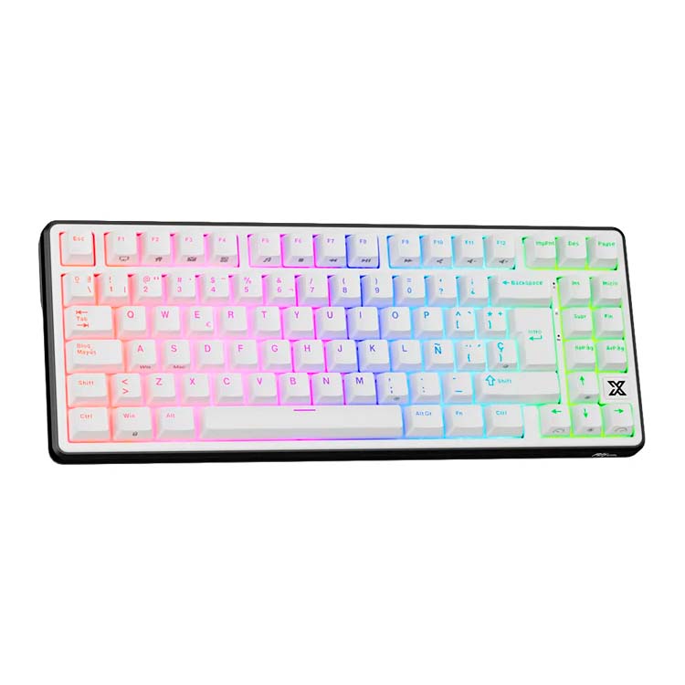 Teclado Royal Kludge RK X87 Cableado BLACK NIGHT - CREAMY SWITCH