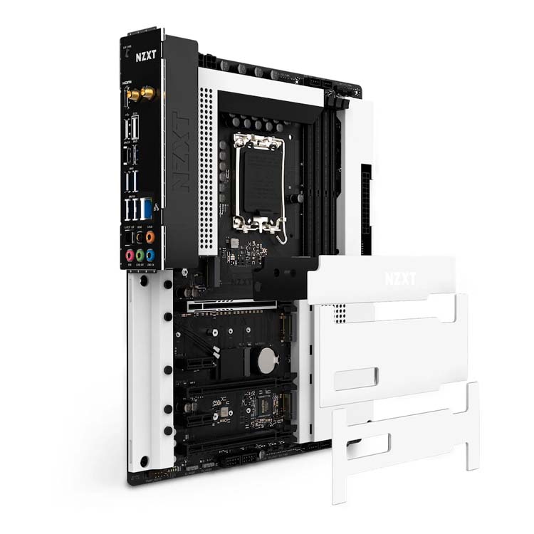 Motherboard NZXT N7 Z790 ATX - WiFi 6E - Bluetooth - White