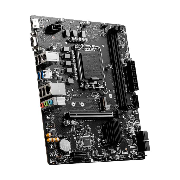 Motherboard Msi Pro B760M-E - Intel Core Series - Ddr4