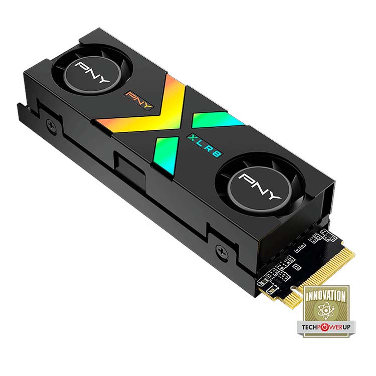 Almacenamiento M.2 Ssd Pny XLR 8 - 2Tb - 12000/11000-Mbs - Cs3150-XHS - Con DIsipador