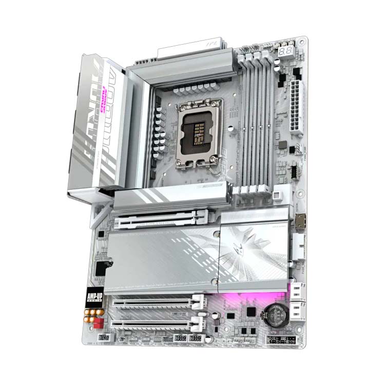 Motherboard Gigabyte Z890 Aorus Elite Wifi 7 Ice - Ddr5 - Intel Core Ultra Series - White